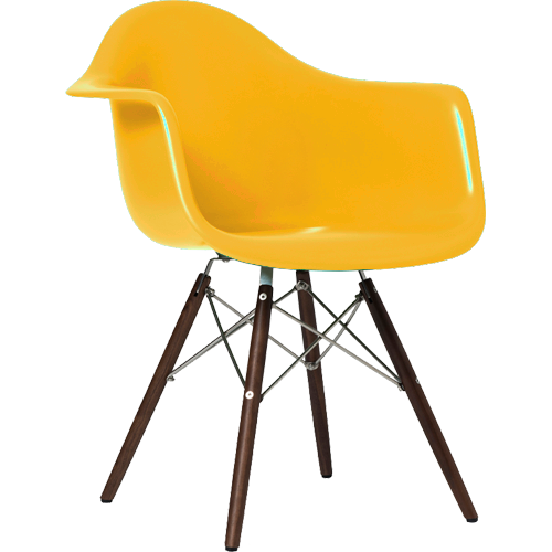 DINING CHAIR CH7191-Yellow Gloss