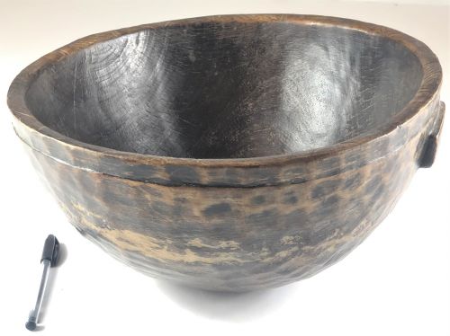 WOODEN BOWL PERL_M