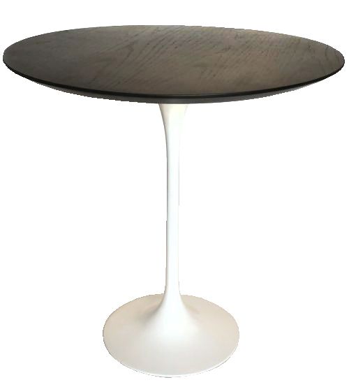 SIDE TABLE CT6132B BLACK TOP WHITE BASE AVAILABILITY: 3 UNITS