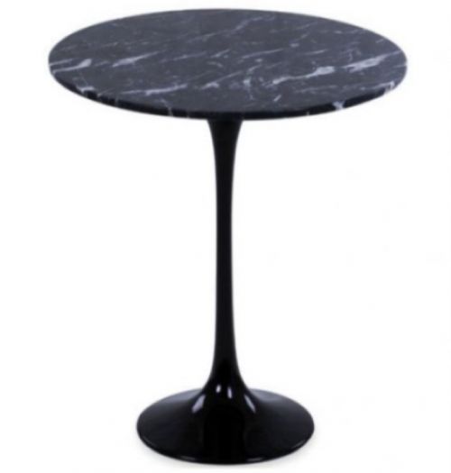 SIDE TABLE CT6132A BLACK MARBLE