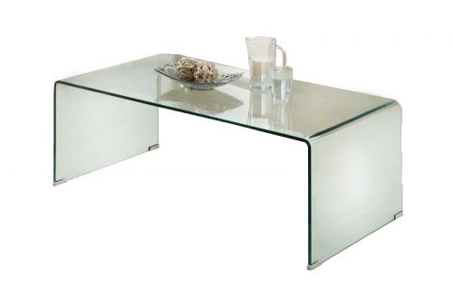 COFFEE TABLE  OD013-S TEMPERED GLASS CLEAR FINISH