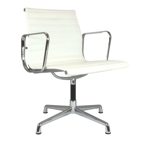 OFFICE CHAIR IA87T-914-White Leather 