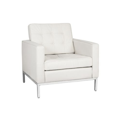 SOFA LEATHER SEATER SF7225A-OFF White Leather