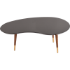 KIDNEY COFFEE TABLE BLACK GLOSS AVAILABILITY: 13 UNITS
