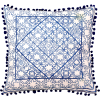 EMBROIDERED CUSHION C-111573