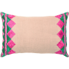 EMBROIDERED CUSHION C-111572