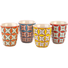 HIPPY CUPS-Ceramic Multicolor 