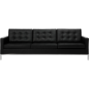 LEATHER SOFA SF7225C Brown Leather