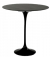 SIDE TABLE CT6132B-Black Oak + Black Gloss Base