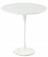 SIDE TABLE CT6132B-White Matt Top + White Matt Base