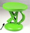 STOOL PAINTED GREEN ML2