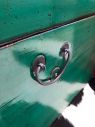Chinese Trunk-Green - Elm Wood with Antique Paint Finish