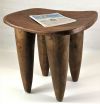 SENUFO STOOL TABLE_1 Natural wood