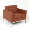 SOFA LEATHER SEATER SF7225A-Brown Leather